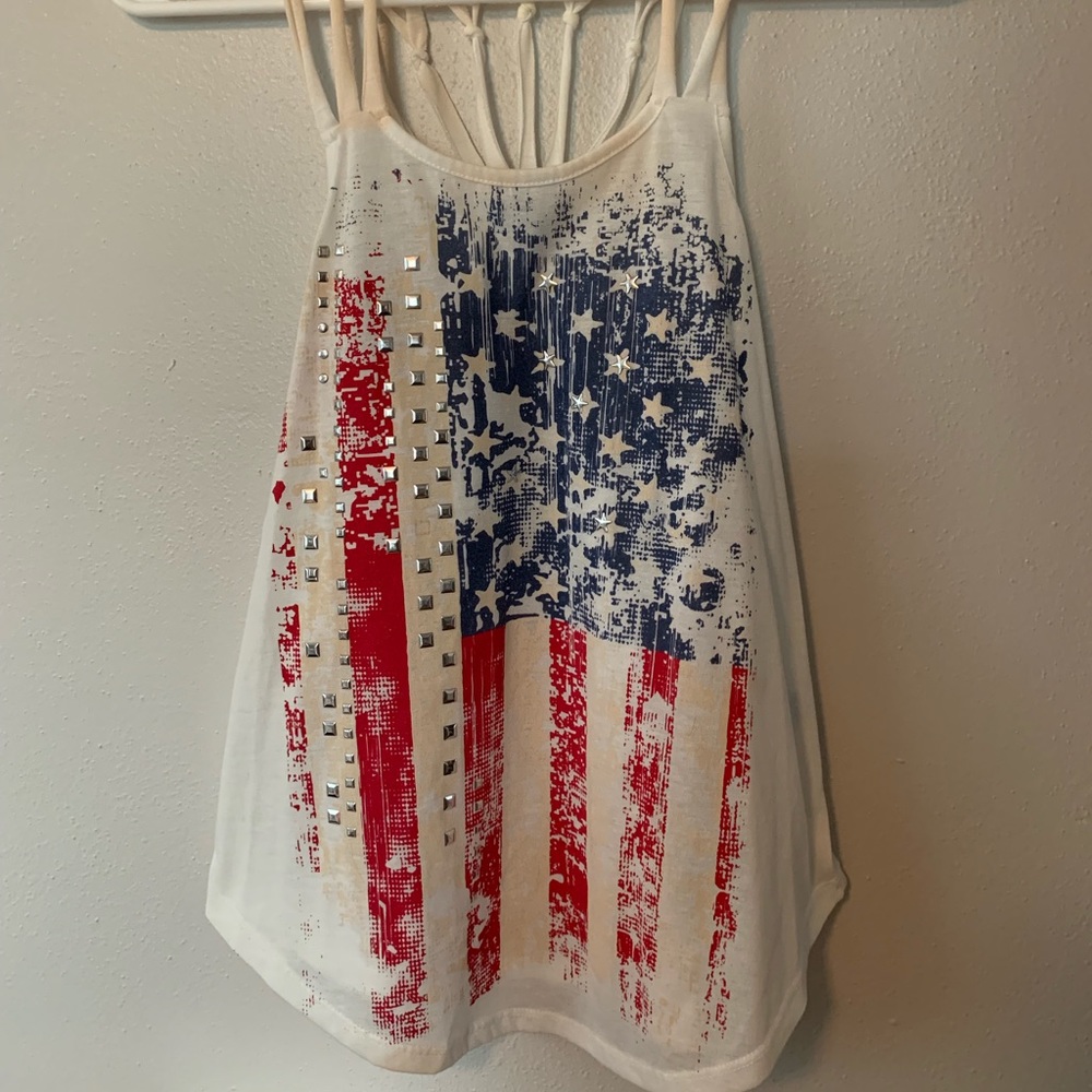 Flag tank top
